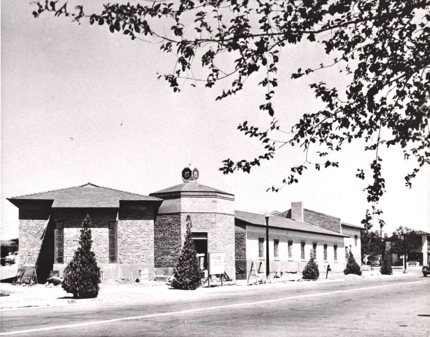 Department of Water and Power Building shortly after construction in 1937