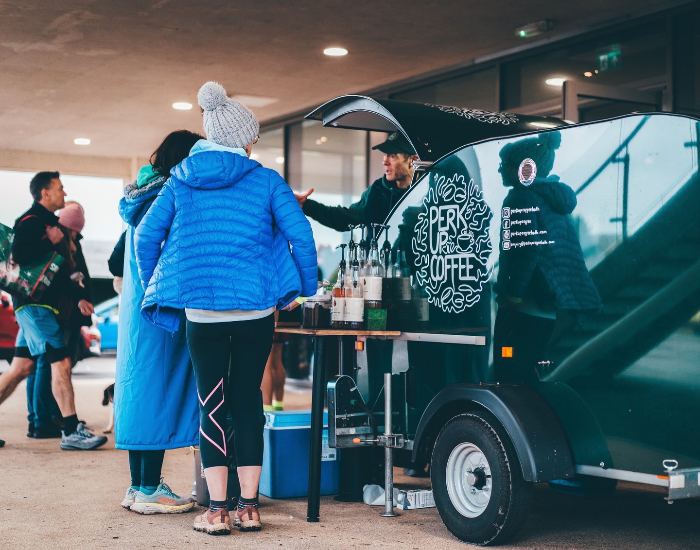 Mobile Coffee cart at event