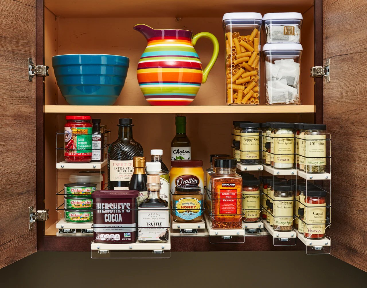 vertical spice rack small kitchen cabinet
