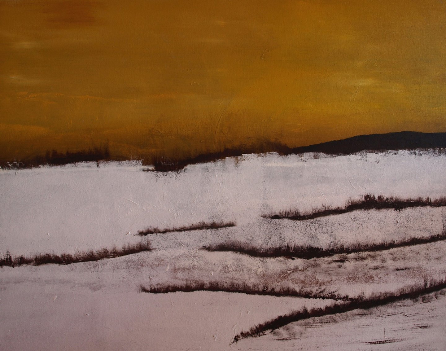 Jaï - Acrylique sur toile "Steppes"- 162x130cm - Collection "Les grands Espaces " 2025