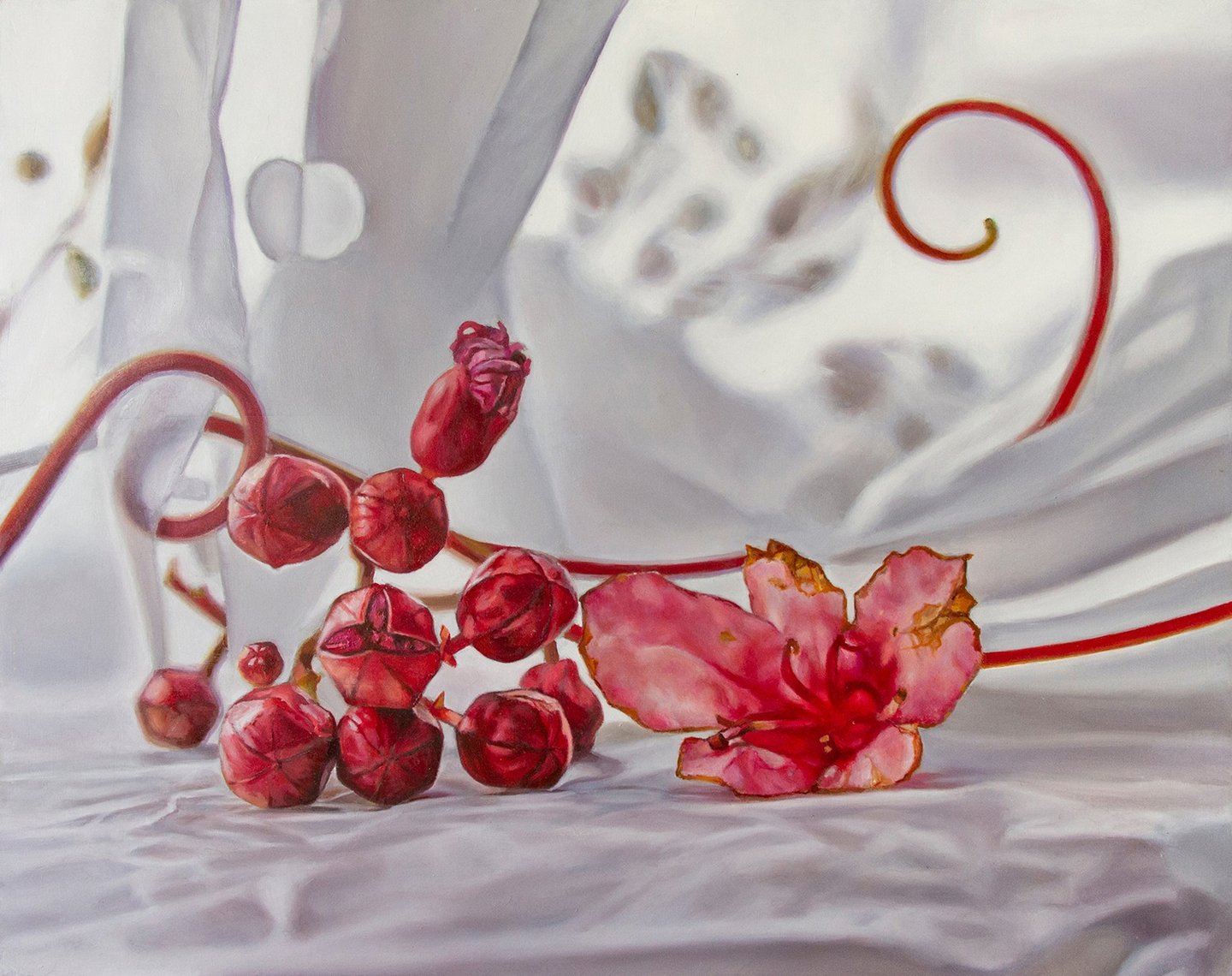 Óleo sobre tabla. Obra de Maite Backman