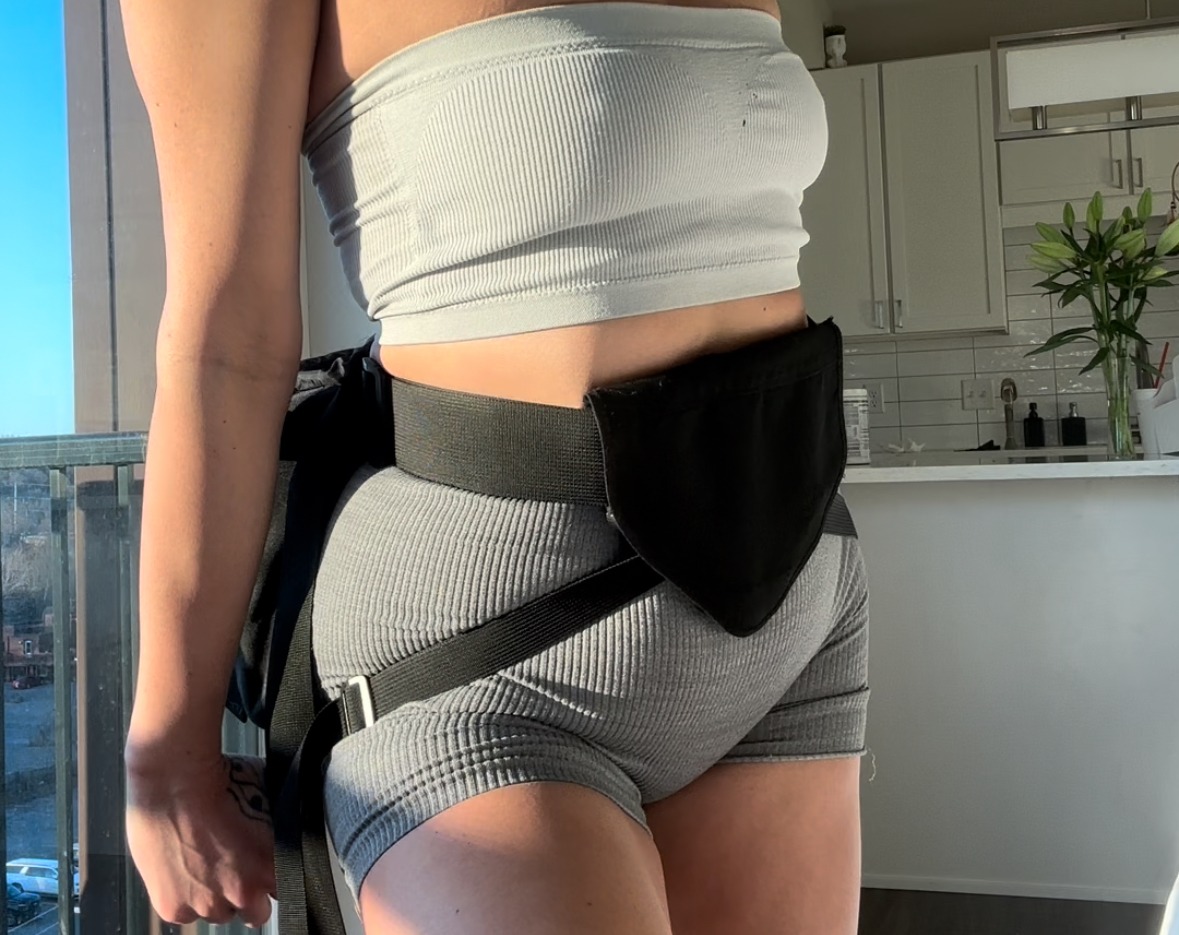 rumphump harness that helps redefine the way your body carries weight