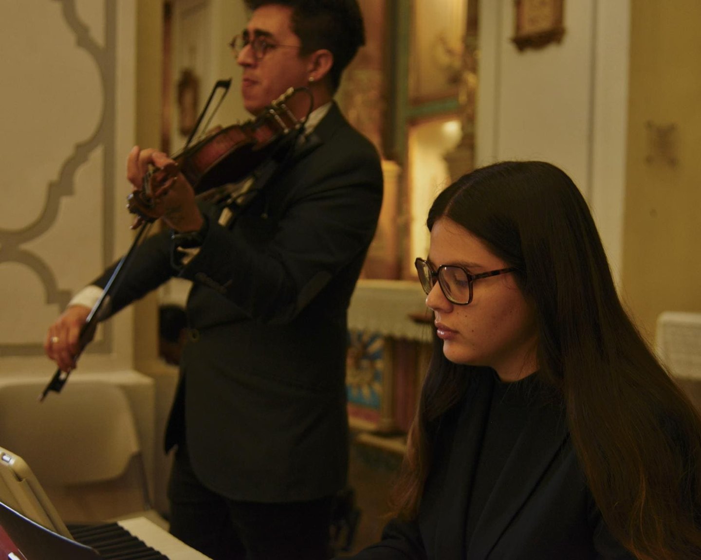 Violinista profesional en boda en Valencia