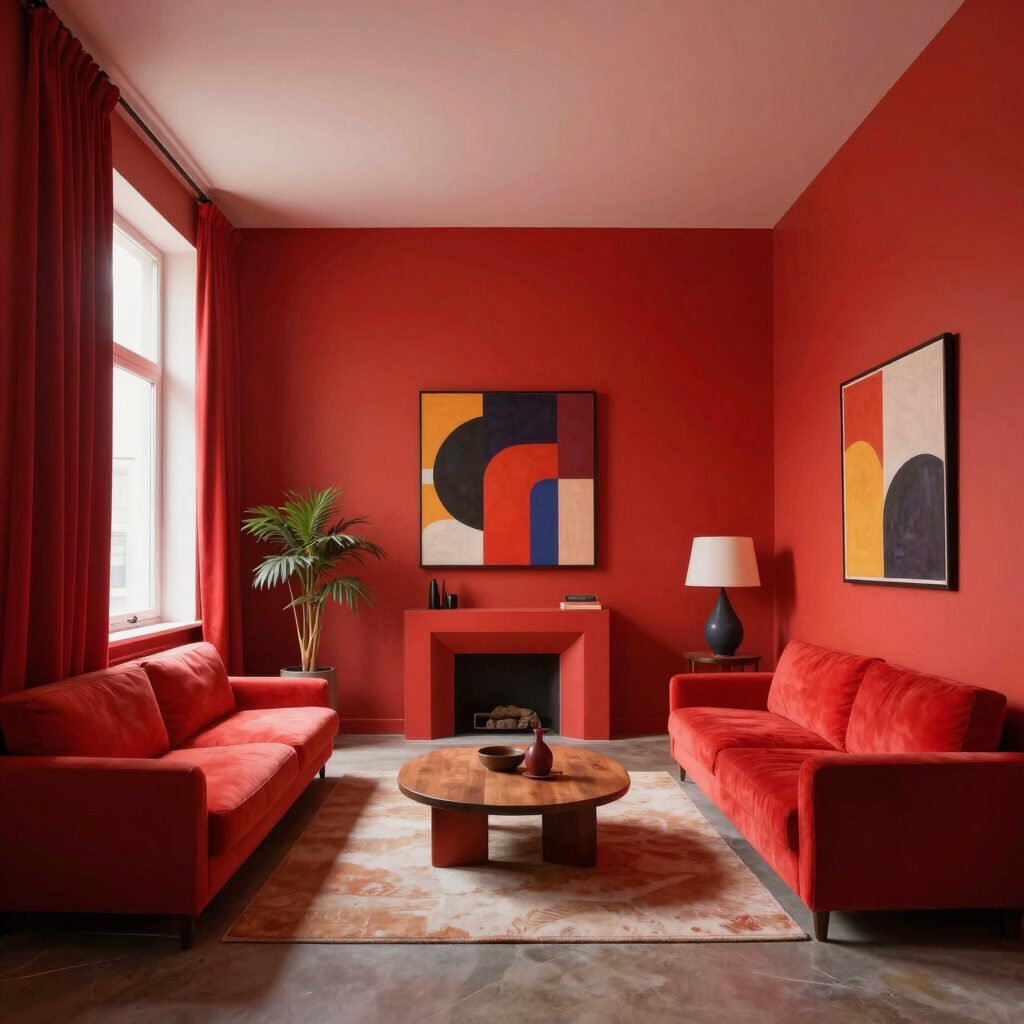 Bright living room with modern inventory