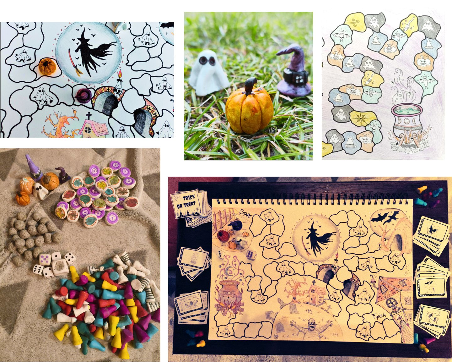 voorstelling boardgames handgetekend