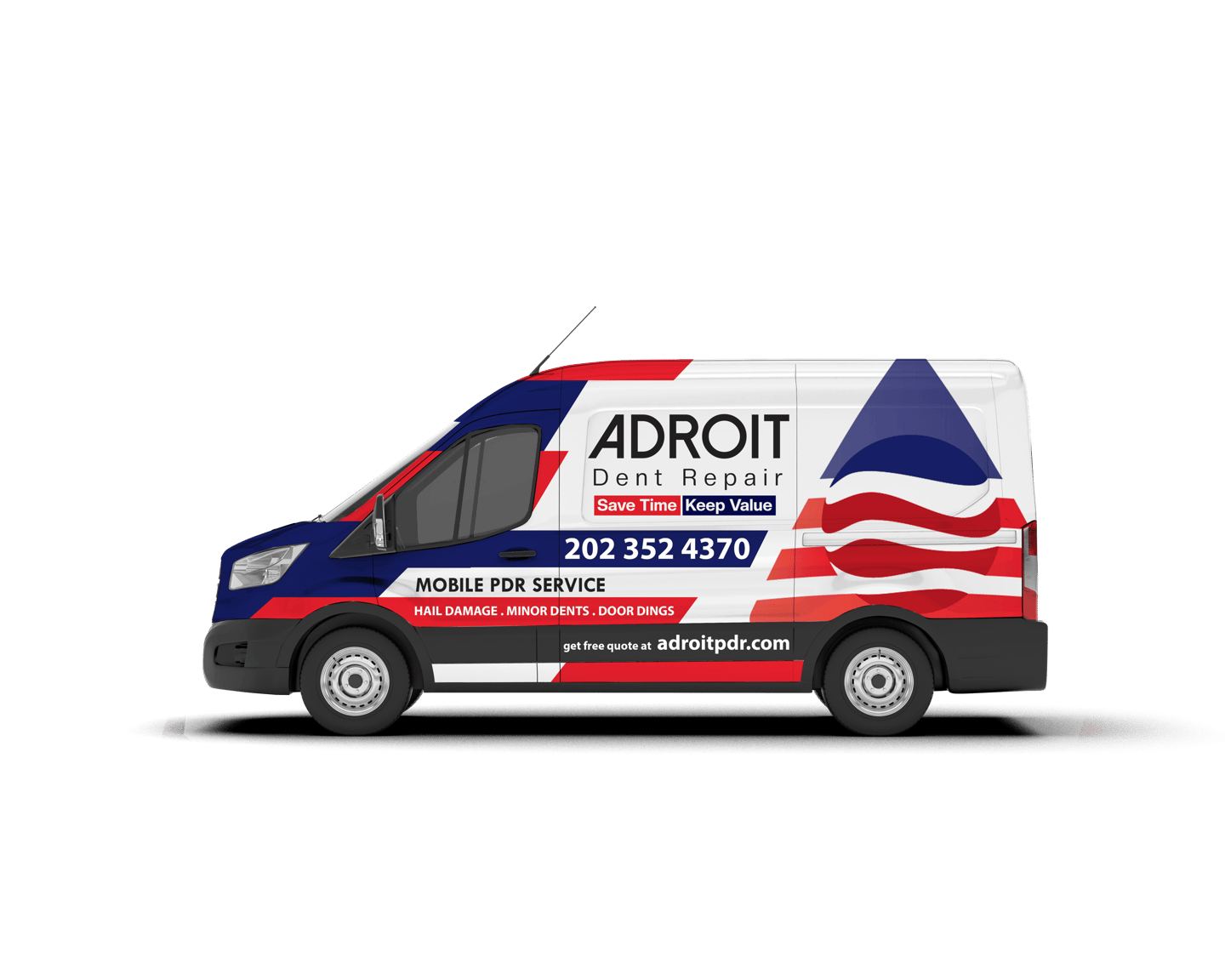 Adroit mobile dent repair fleet