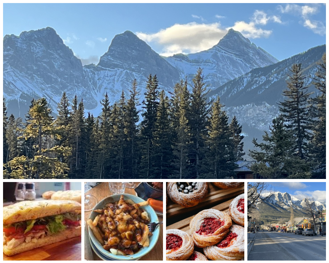mountains and delicious food