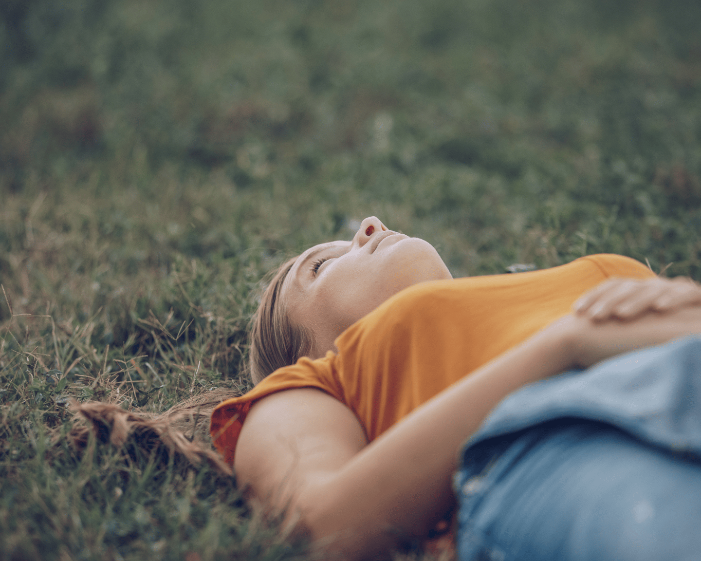 femme détendue, relaxation, méthode Shultz, respiration