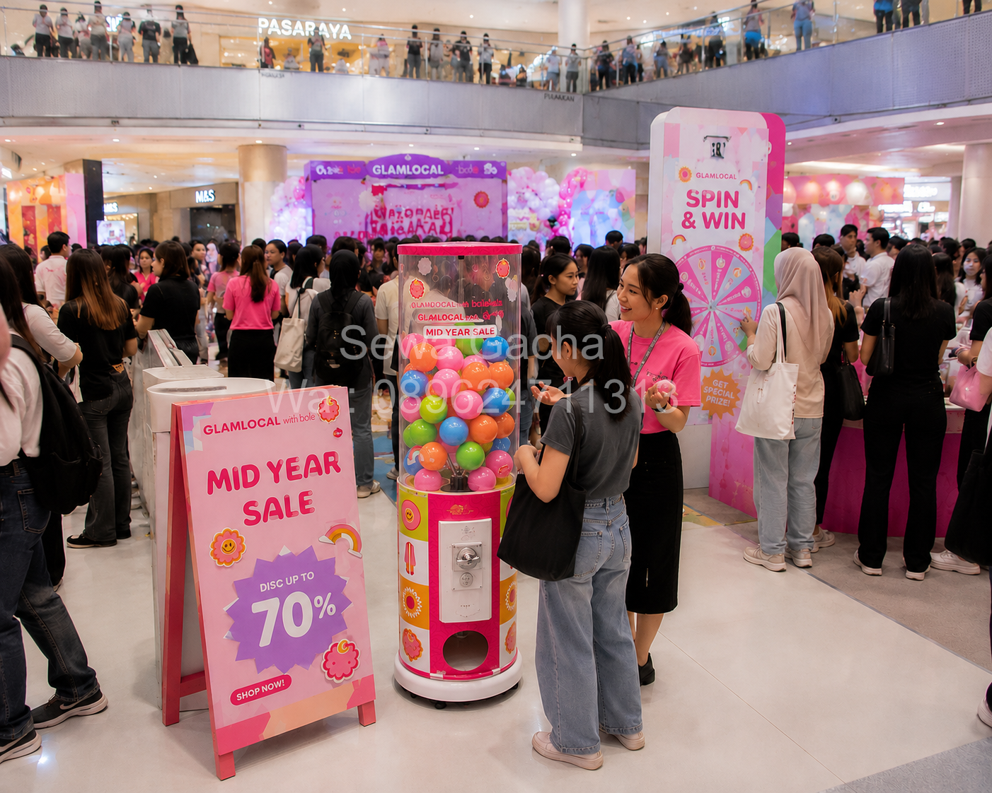 Sewa gachapon untuk event dan acara