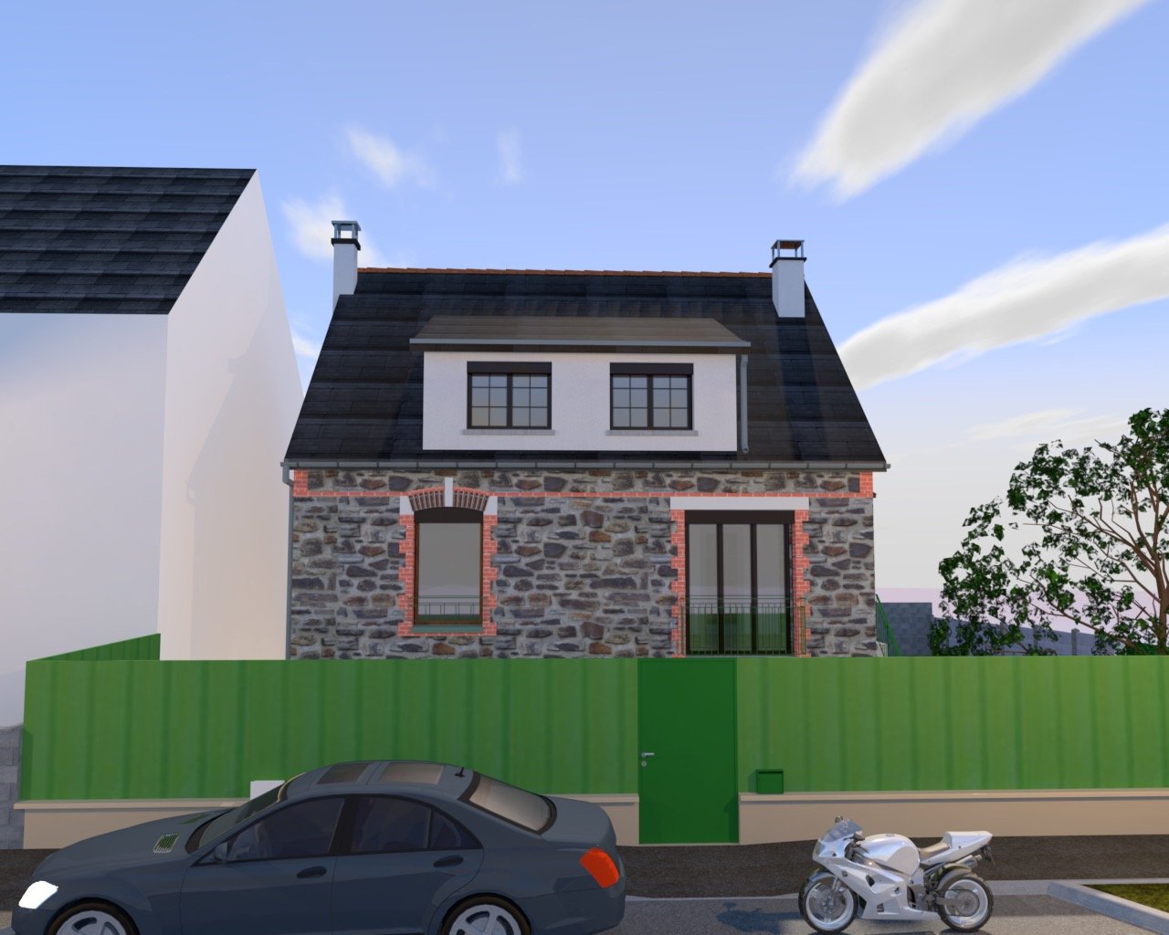 Réhabilitation d'une villa