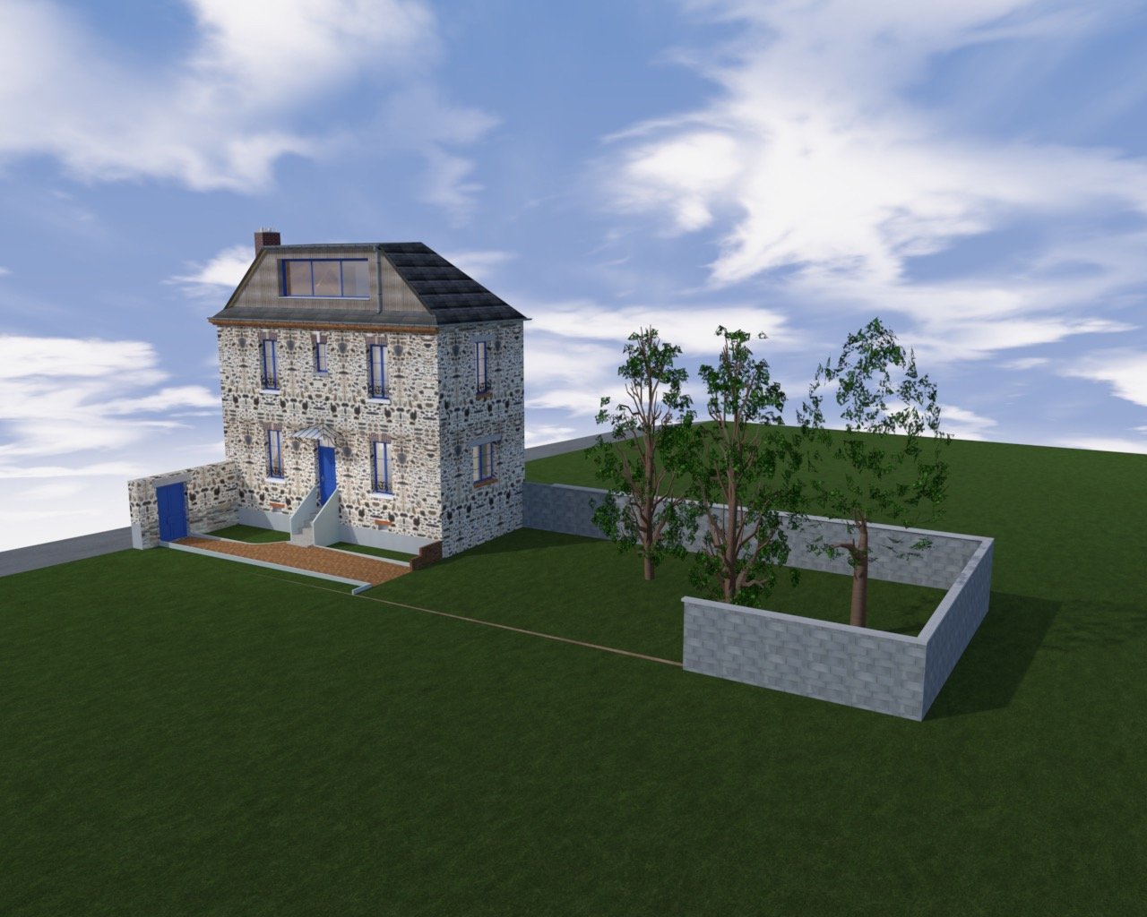 Sur élévation d'une habitation