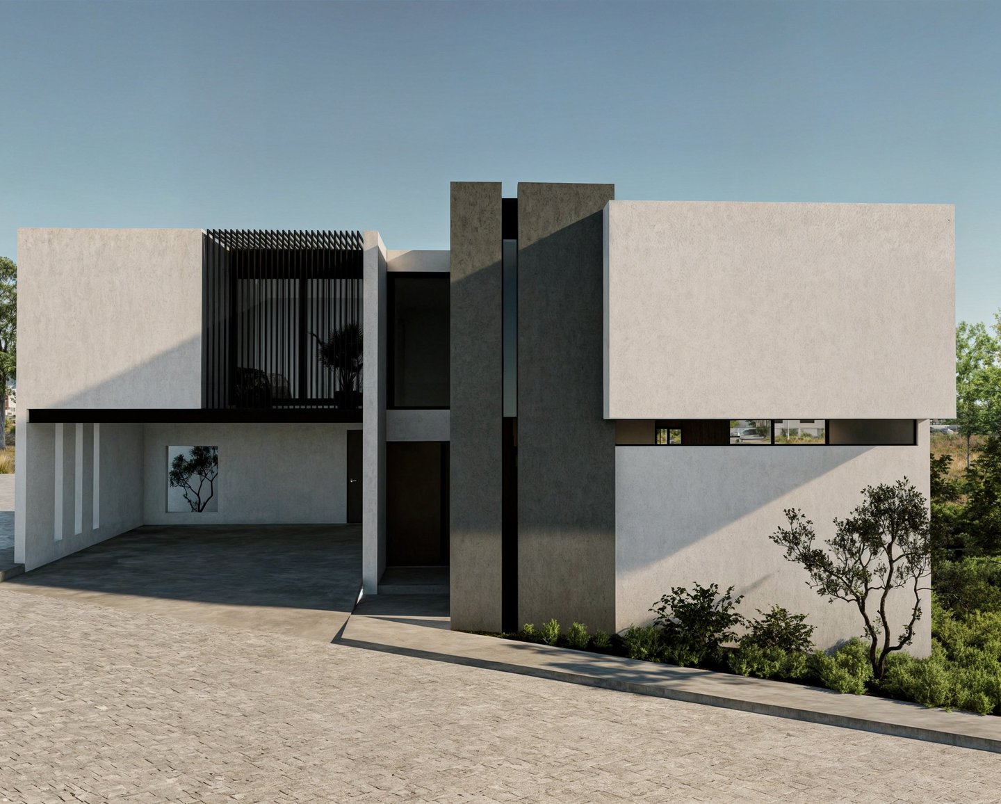 Casa minimalista y contemporanea