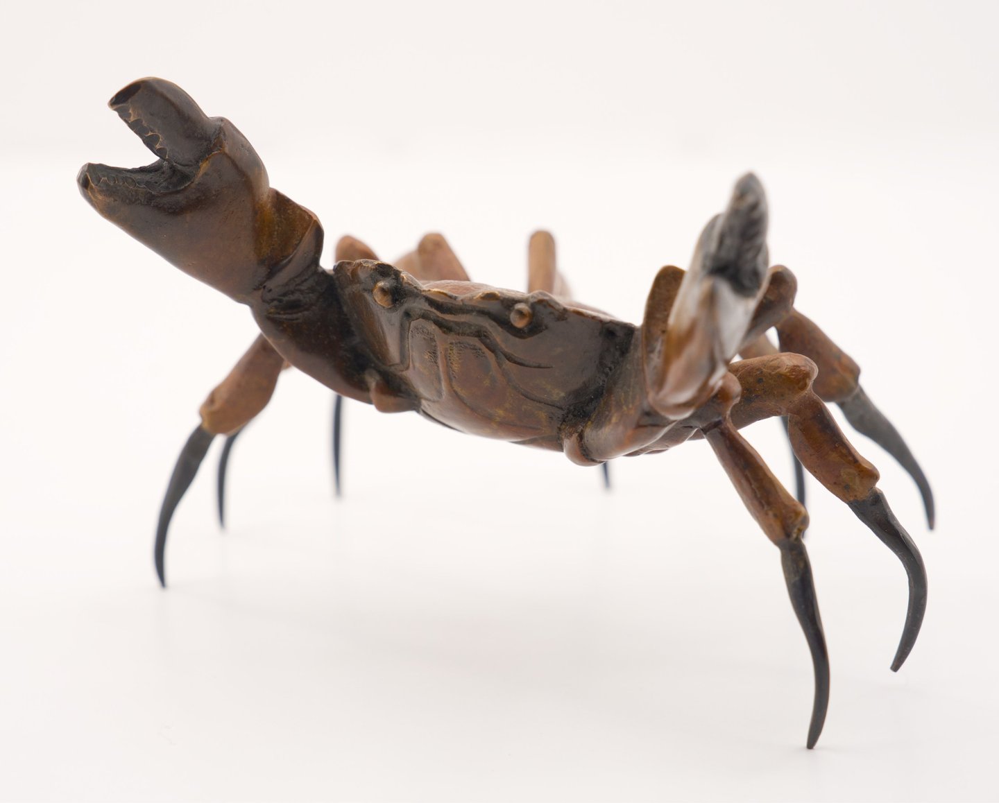 Bronze Sculpture Crab By Mark Richard Hall