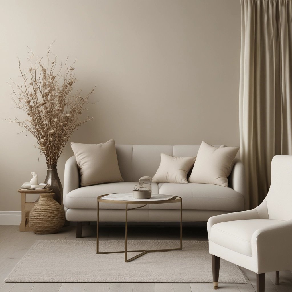 Bright living room with modern inventory