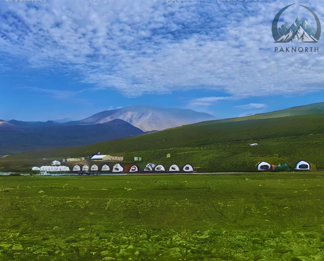 Glamping at deosai national park Pakistan 