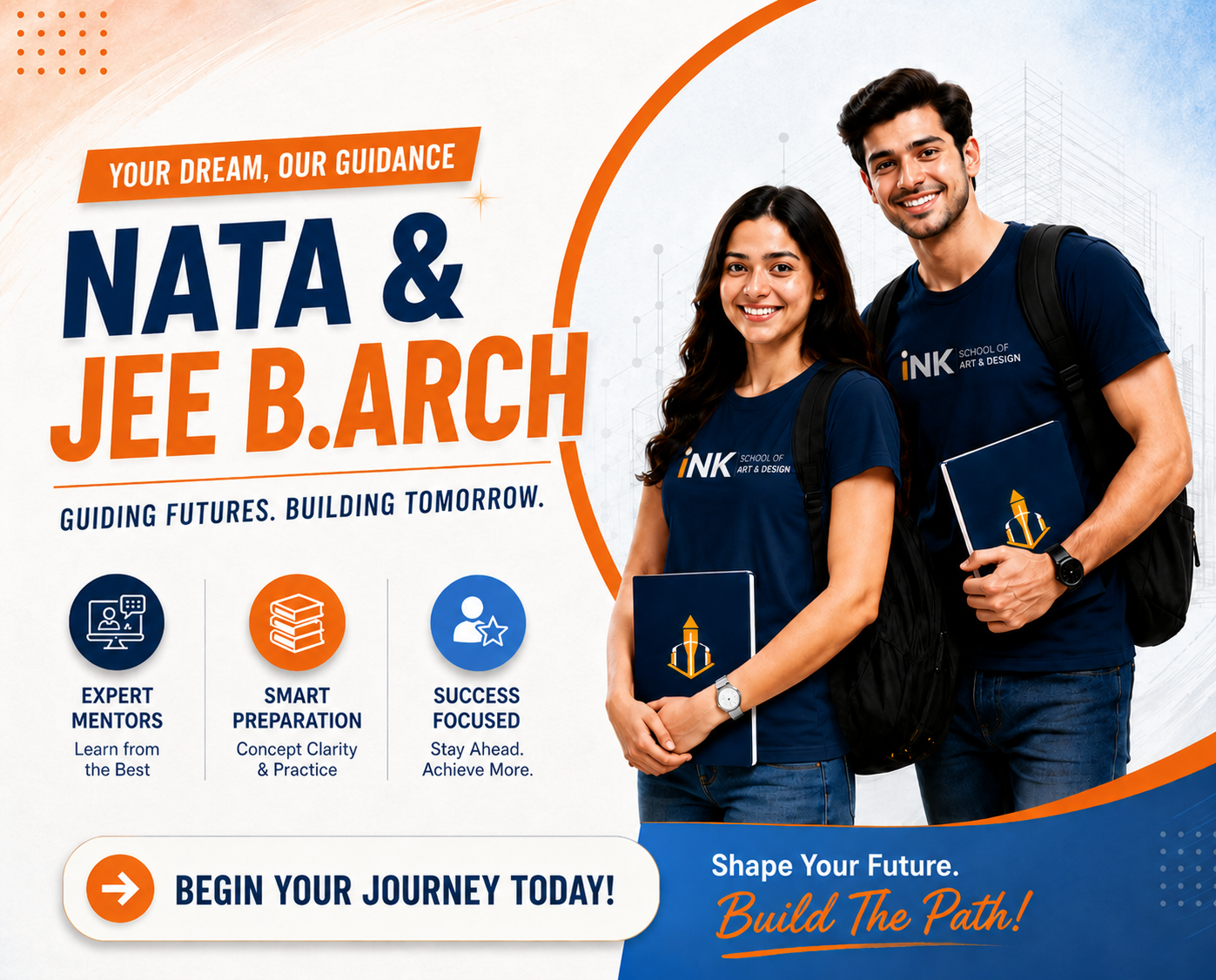 NATA & JEE B.Arch Online Coaching | INK School of Architecture & Design