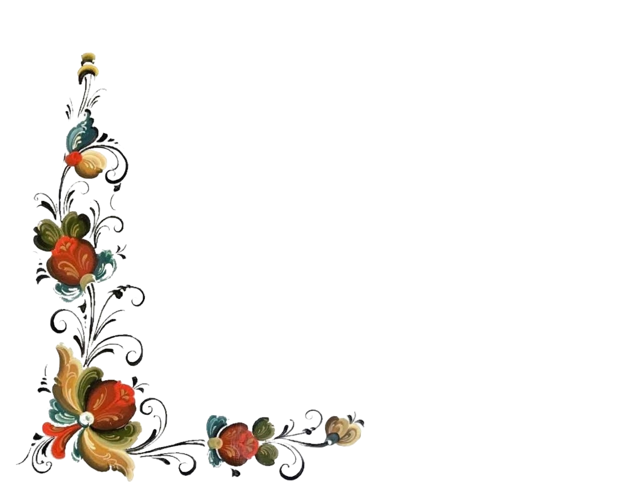 Rosemaling background