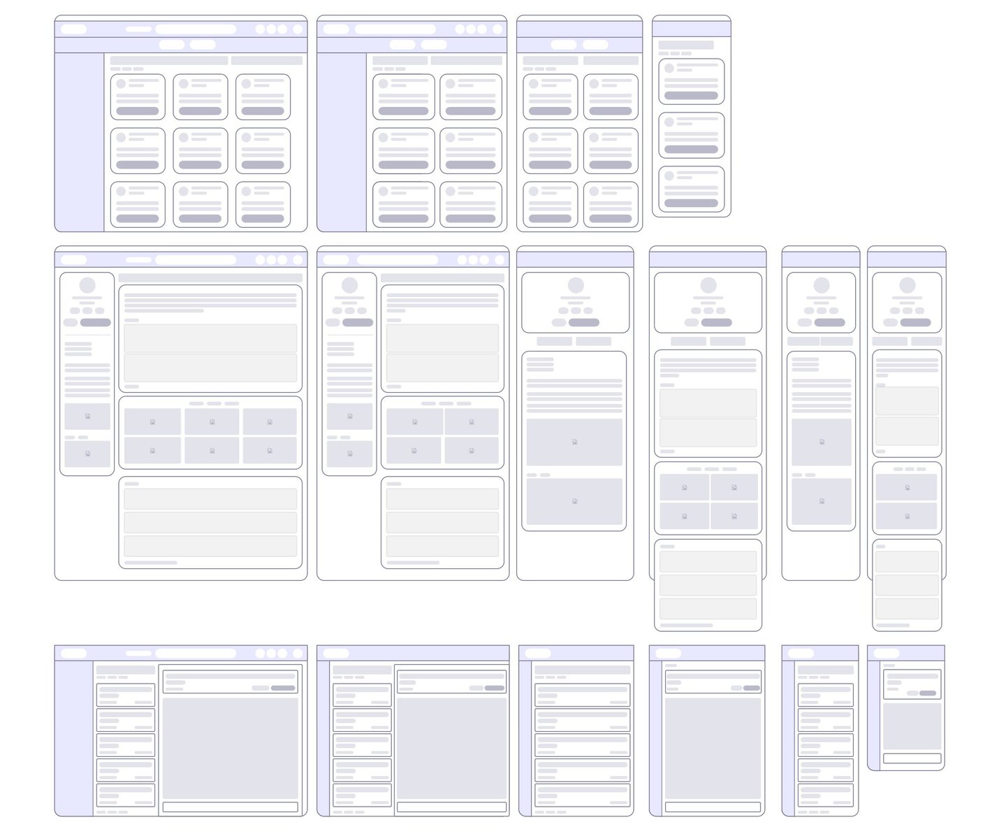 low fidelity mockups