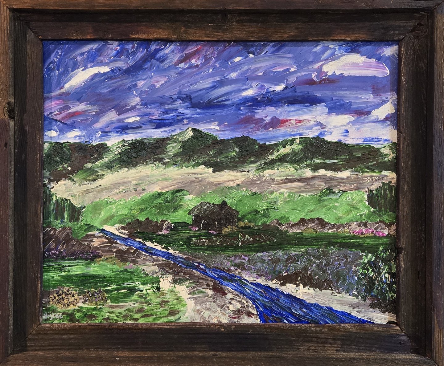 Impressions of Seclusion (painting) Kylee Nicole Smith