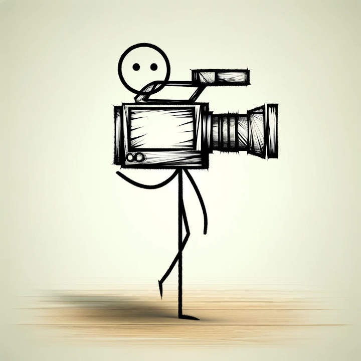 The ShortList Short Film Awards cartoon mascot.