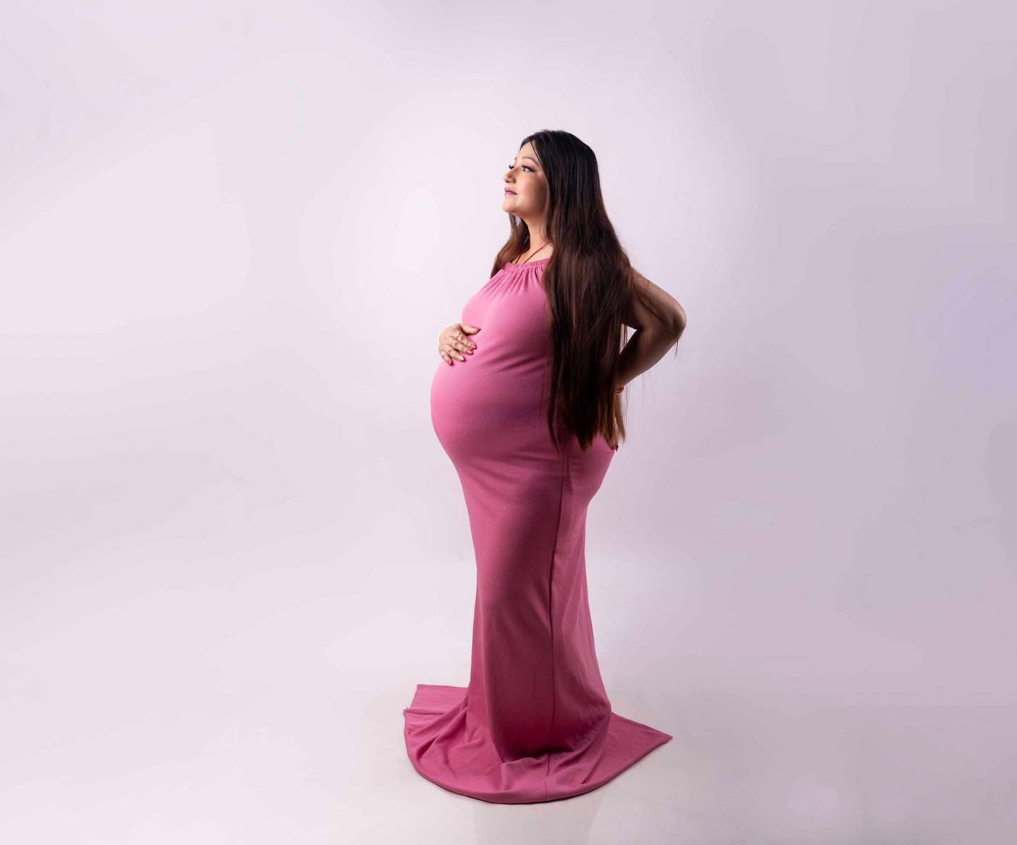 Beautiful maternity photoshoot of a pregnant mother by Xplory Sumon