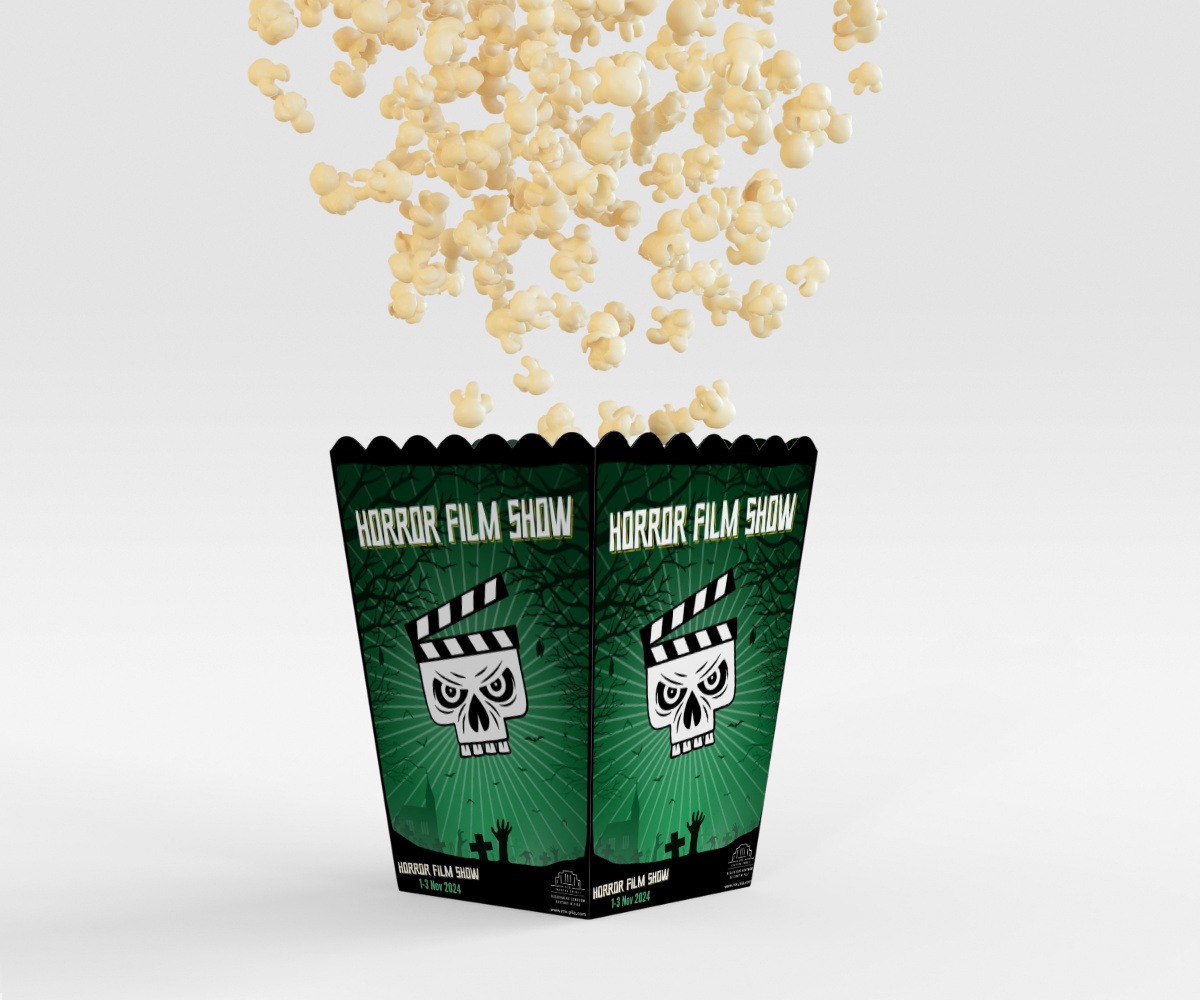 Horror Film Show popcorn bucket