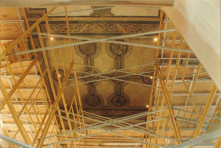 Book of Kells Ceiling Stencil