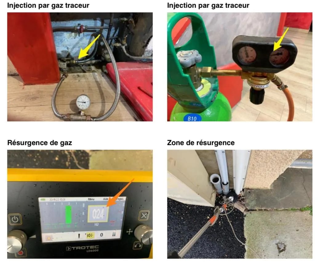 Detection fuite d eau bac a douche LYON 69006