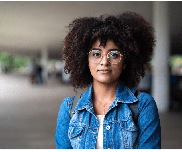 a young woman who knows where to find help