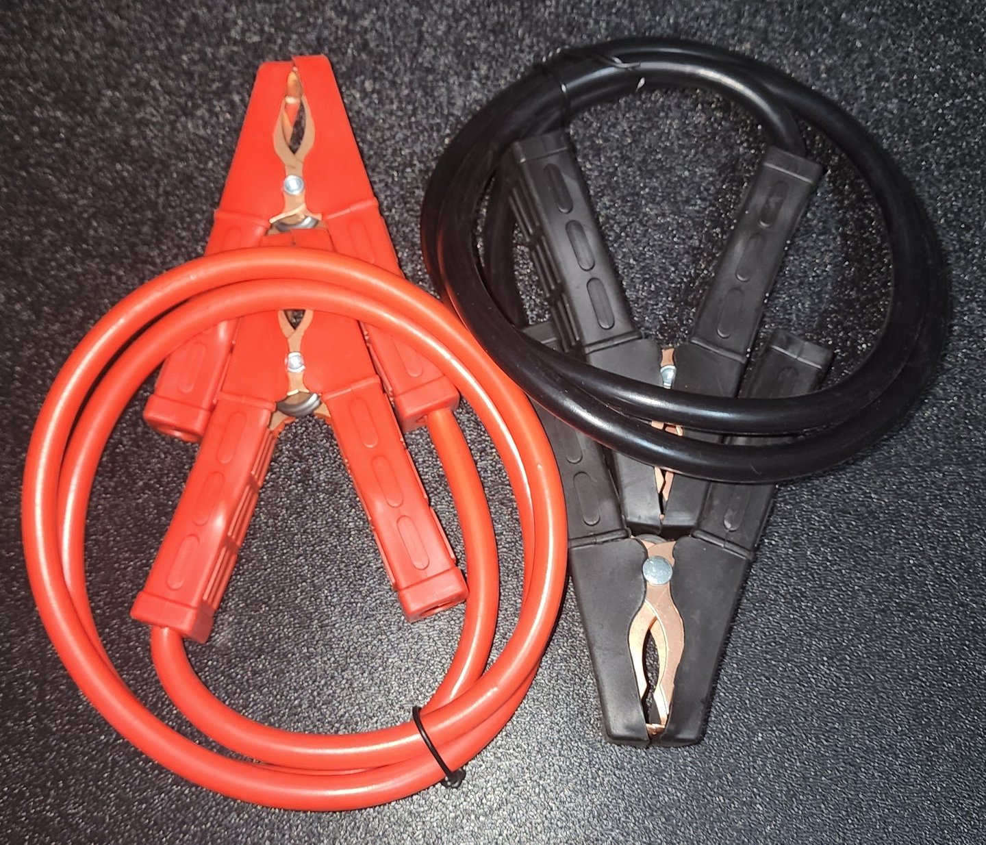 Jumper cables.  A thing of the past if you ask us.  Nonetheless, it is currently in stock and available for purchase.