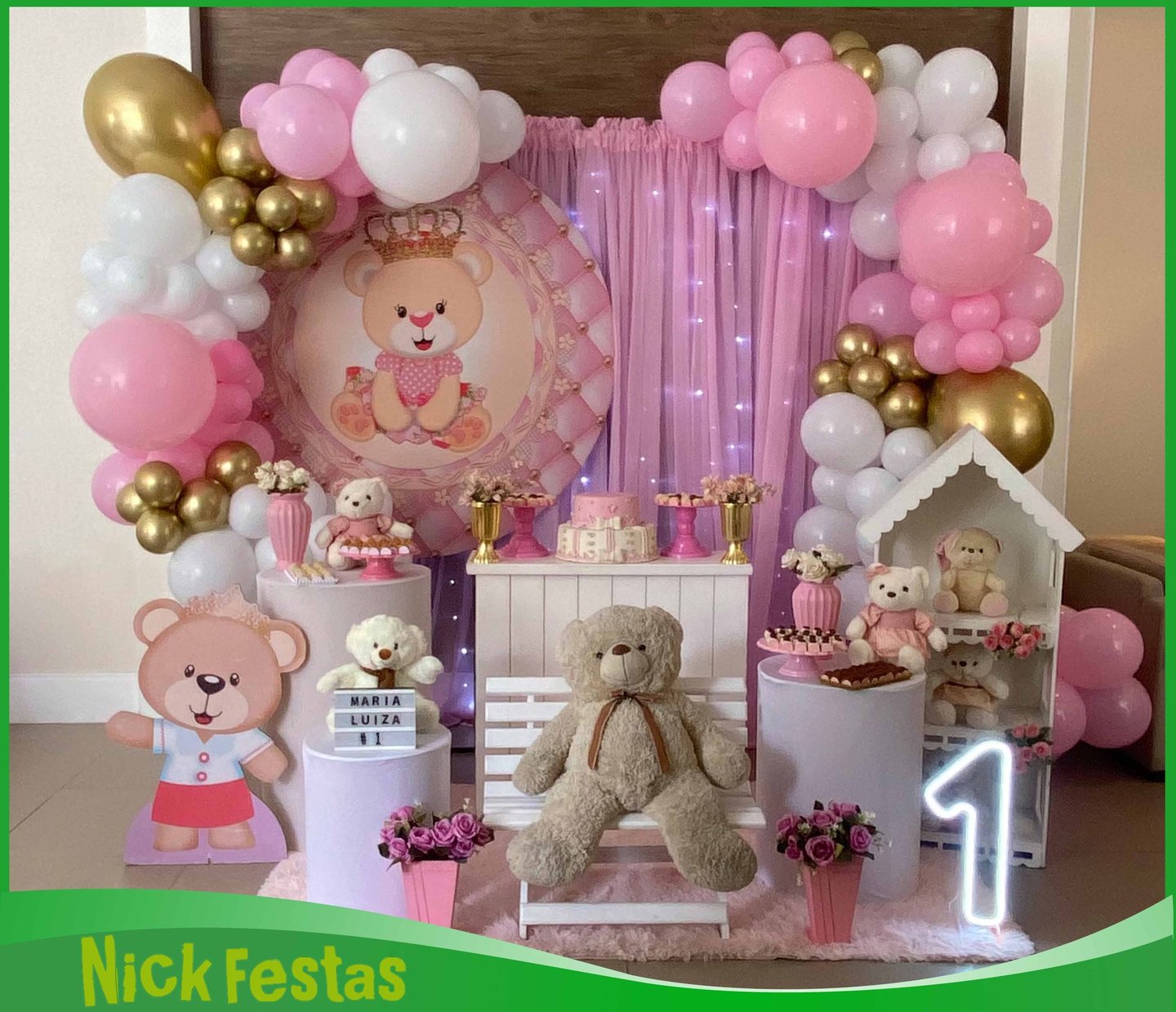 Aluguel decoração chá de bebê perto de mim