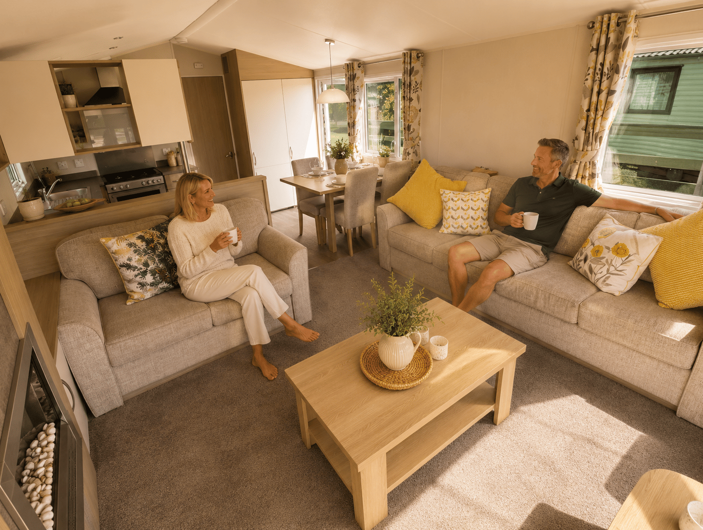 static caravan for sale weardale, hamsterley linburn beck