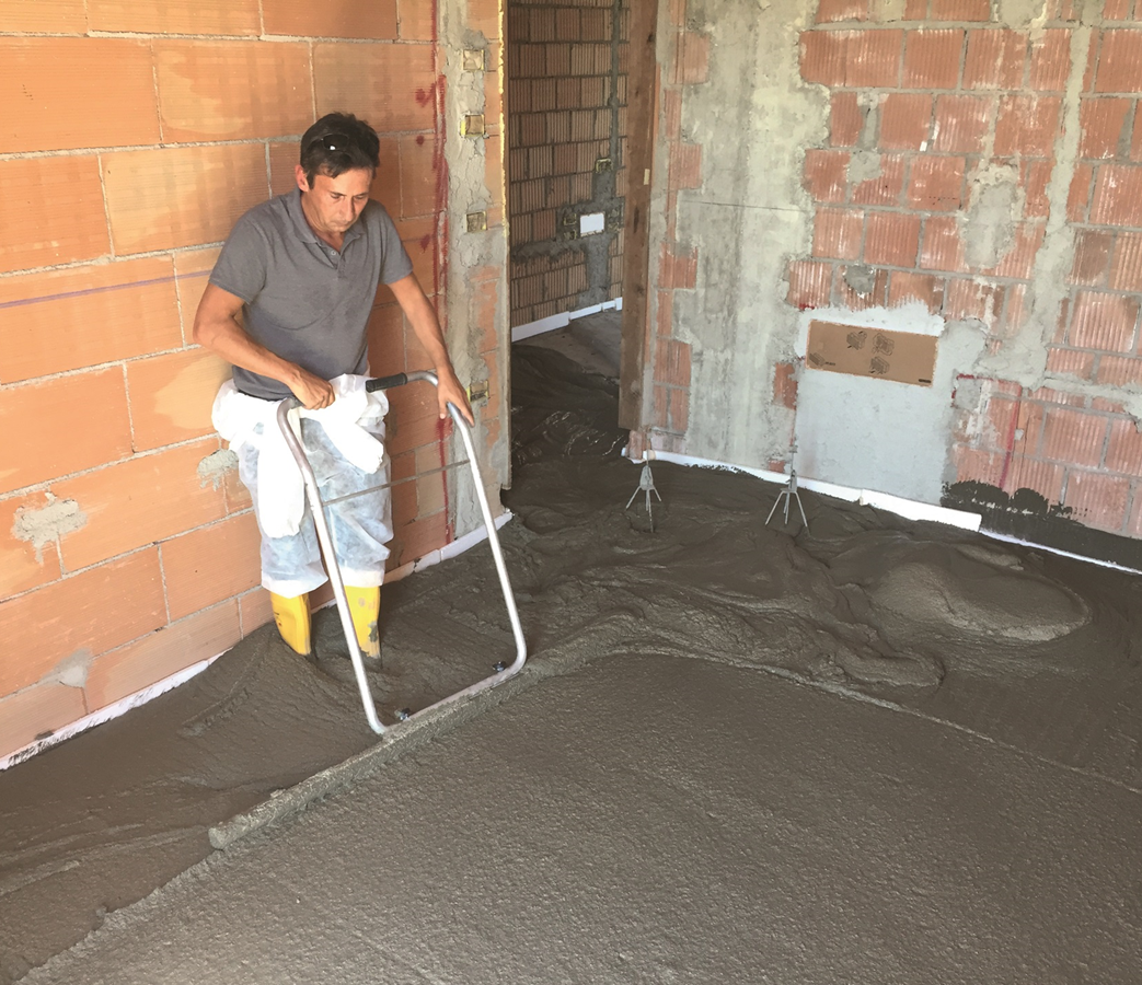 POLYKLAAR S plaatsing