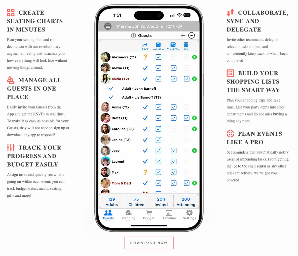 Pro Wedding Planner App