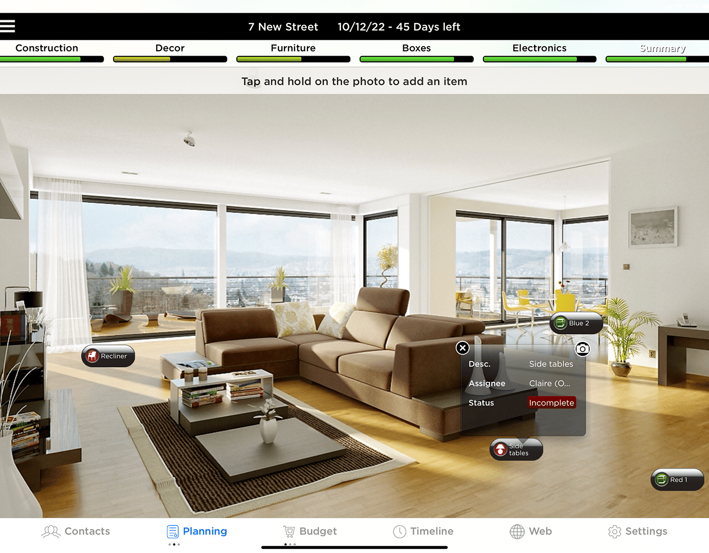 Pro Moving Planner App
