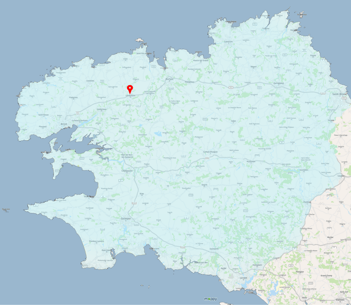 carte du rayon d action de mes déplacement 