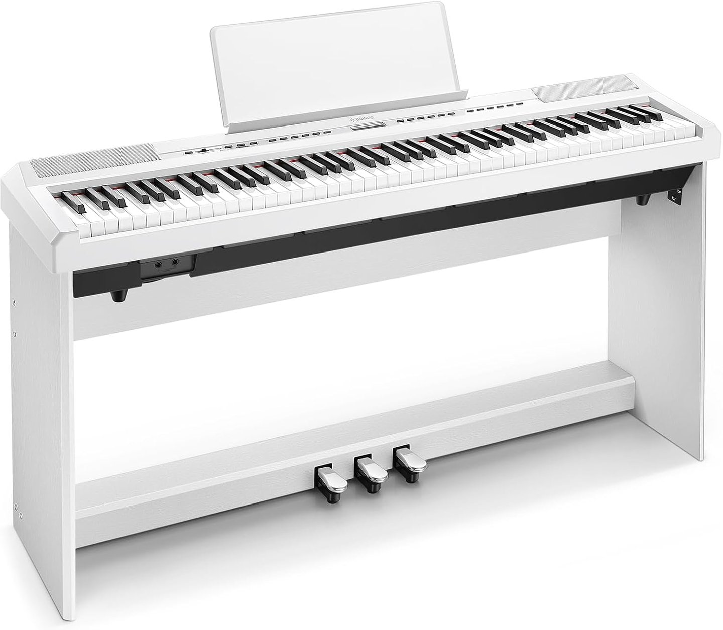 Donner DEP-20 Piano digital (88 teclas, 88 teclas, mecanismo de martillo), color blanco