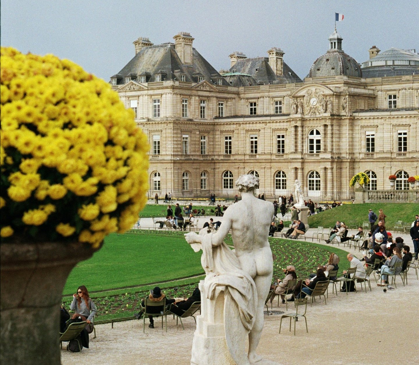 Luxembourg Gardens in bloom