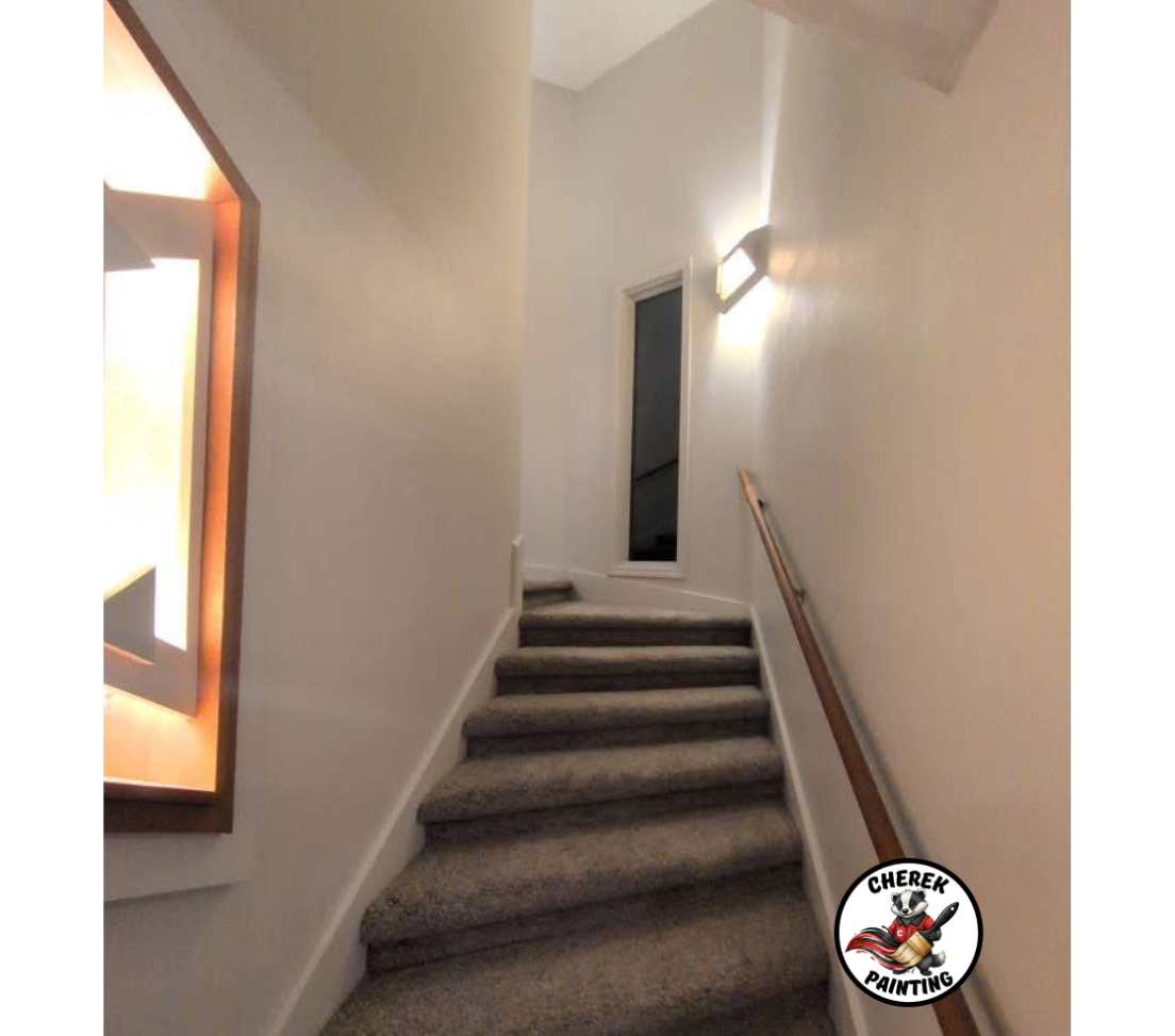 Interior home painting serviced by Cherek Painting near Madison, WI