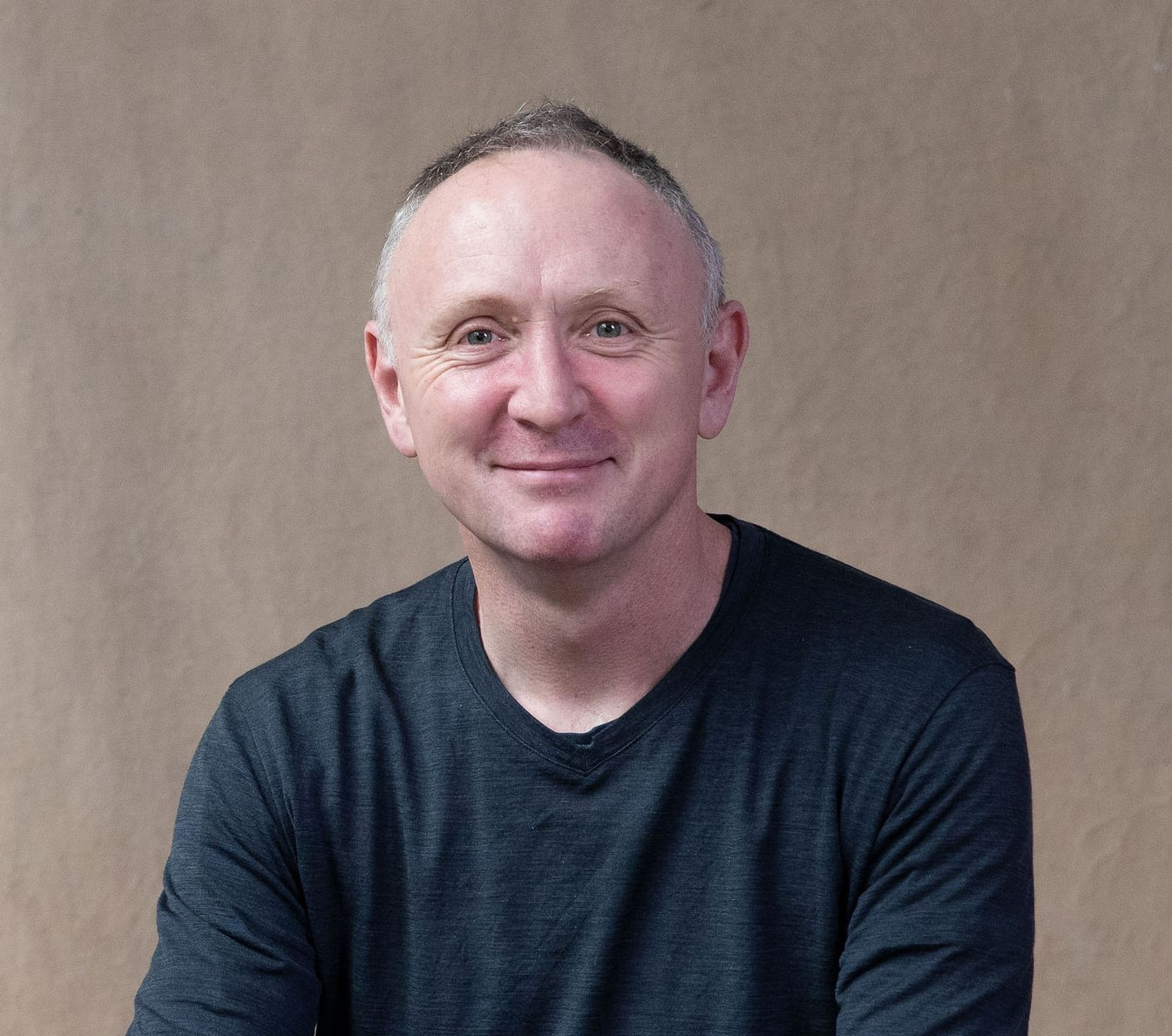 Matt Wood Australian male voiceover artist in recording studio