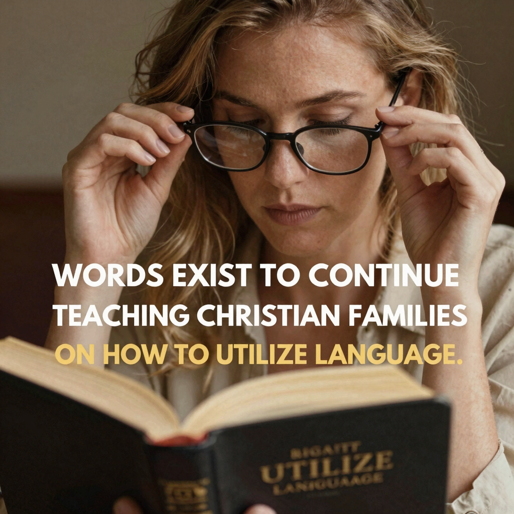 A woman with reading classess reading the bible, gold yellow with light brown
