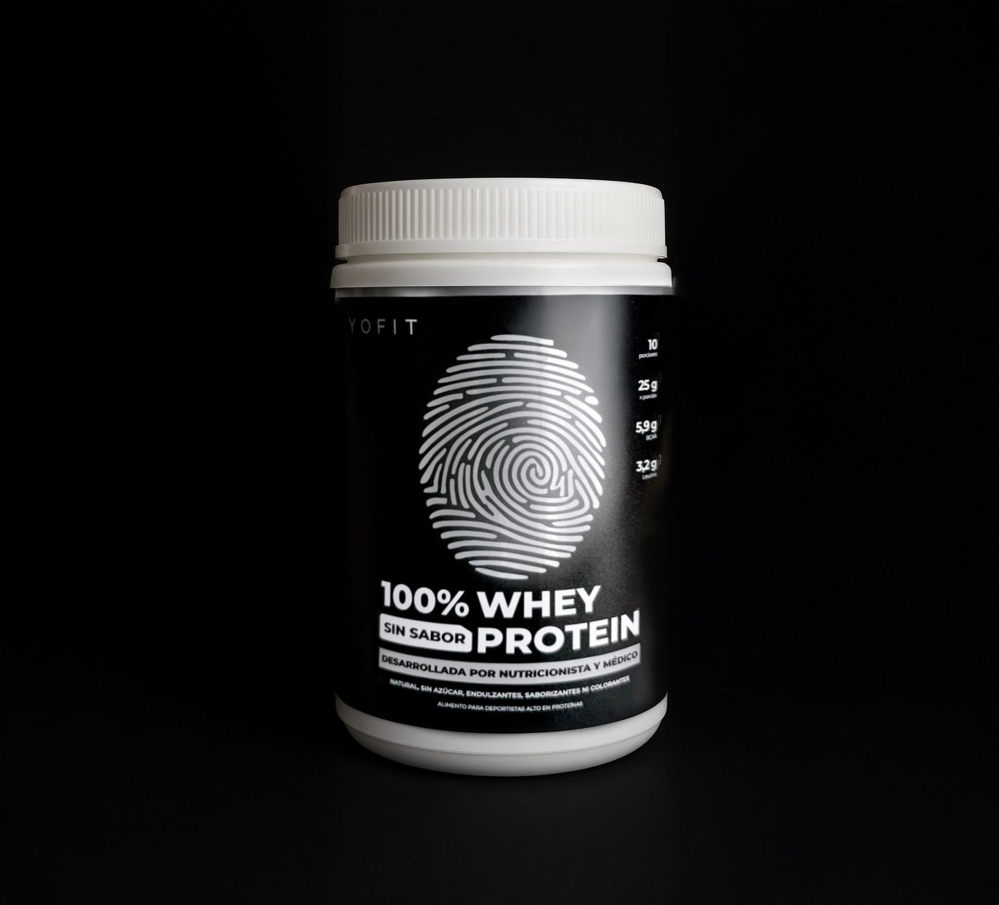 YOFIT Proteína 100% Whey - Pureza total para recuperación diaria sin aditivos