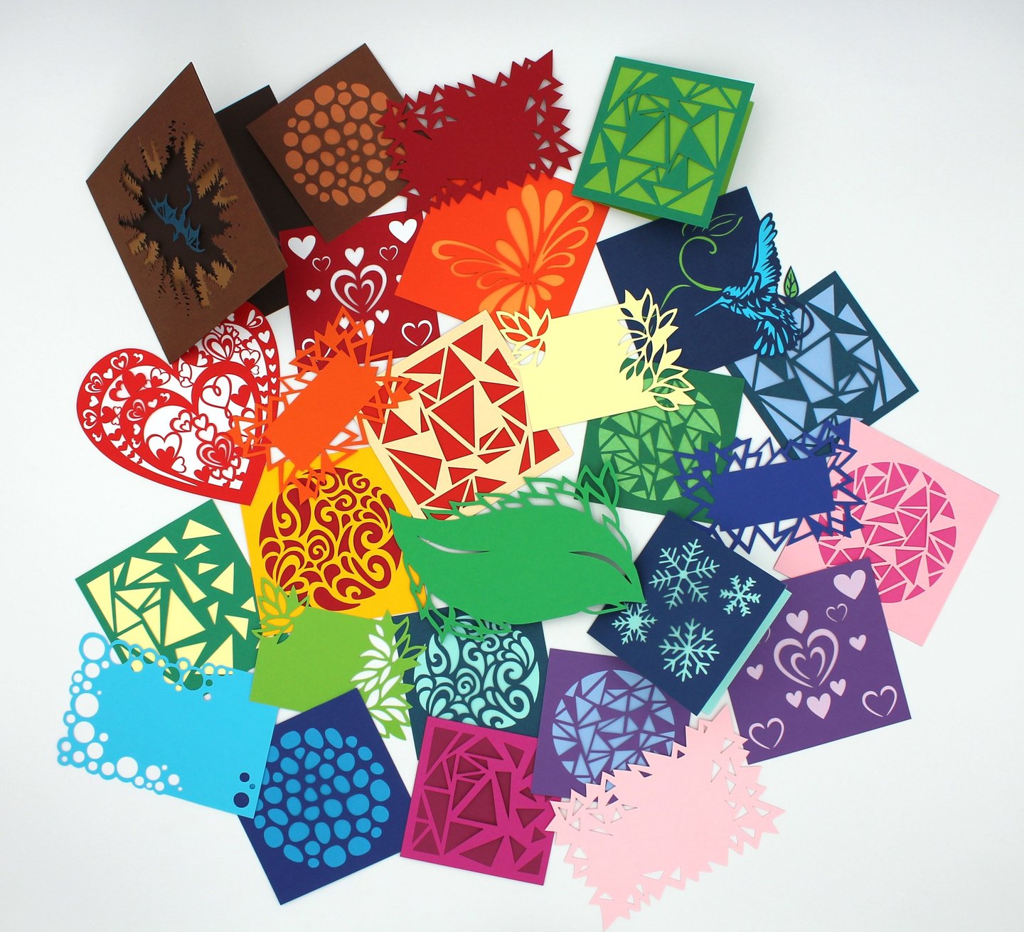 collection de cartes à offrir