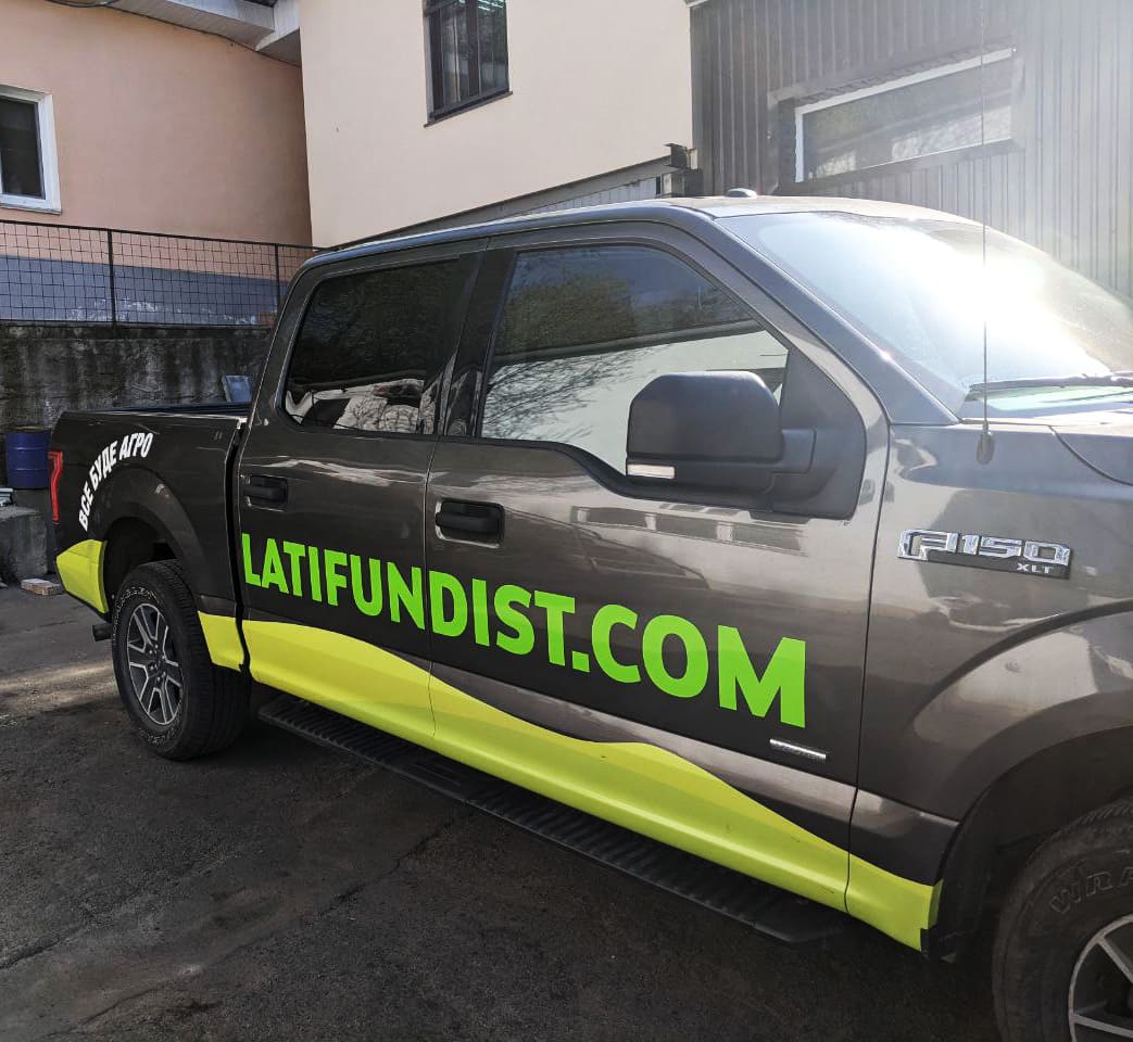 Impression sur véhicule