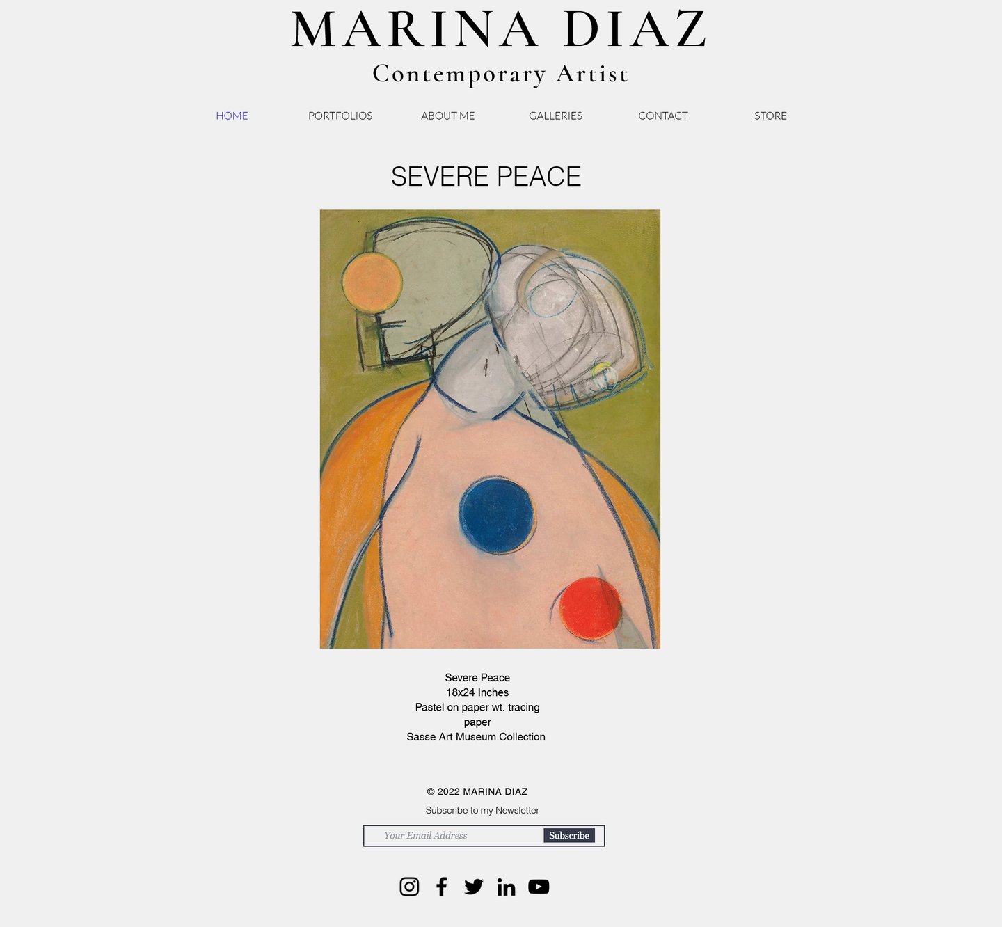 Website design example 