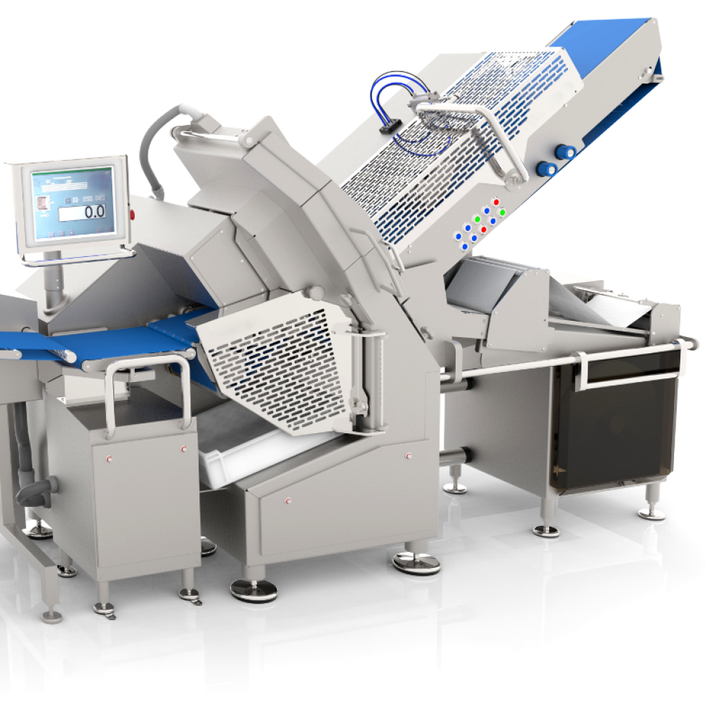 High speed meat and cheese slicer