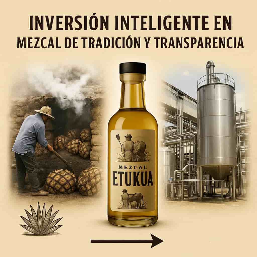  Imagen que contrasta procesos artesanales tradicionales con producción industrial moderna