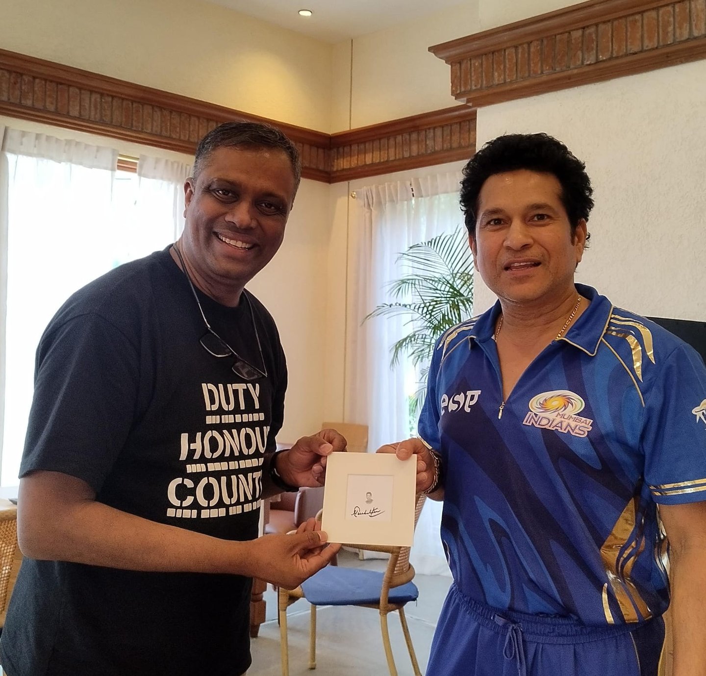 Sachin Tendulkar, Vembu Shankar & Sushmit Kishore 