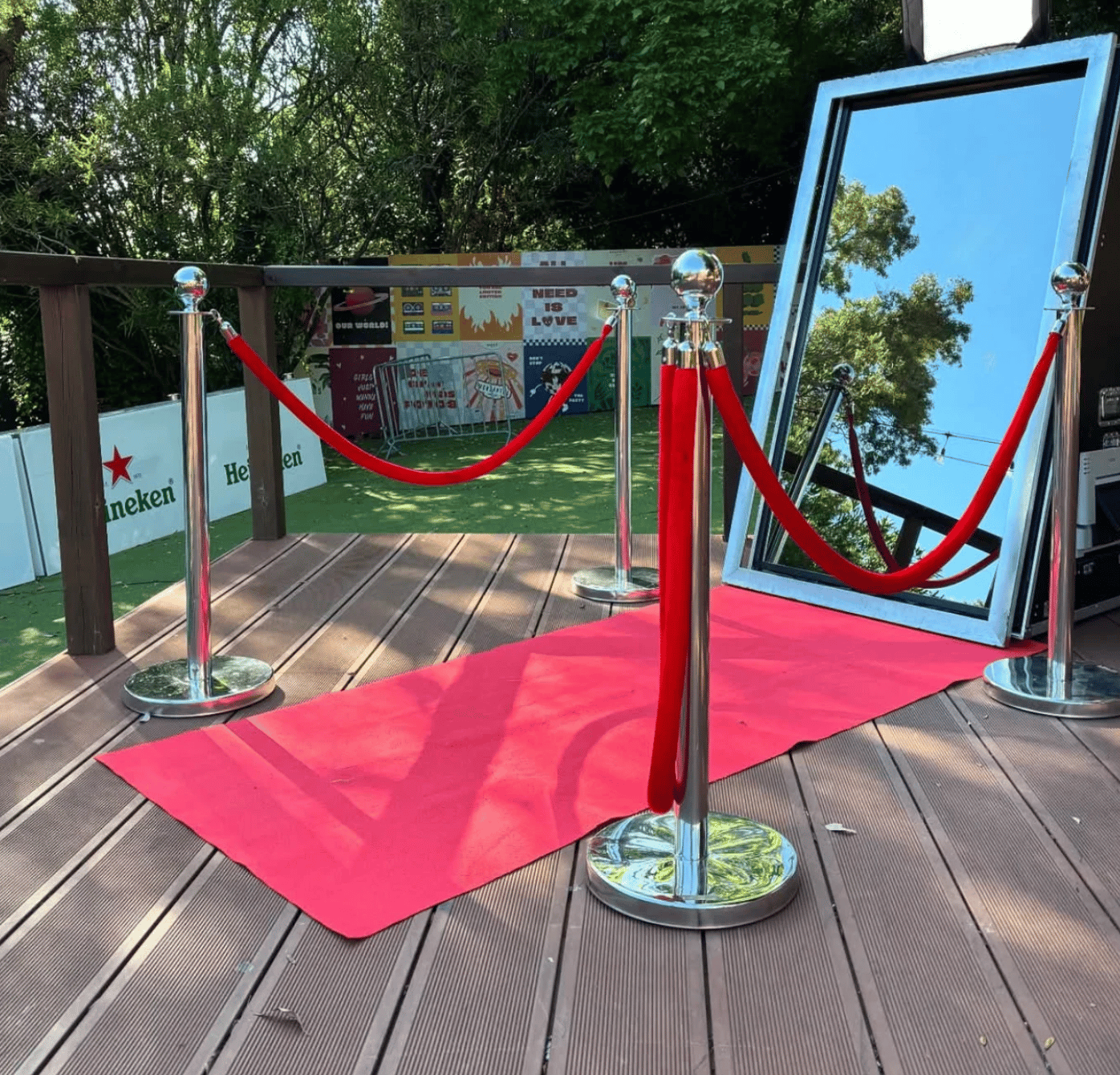 Magic Mirror Outside