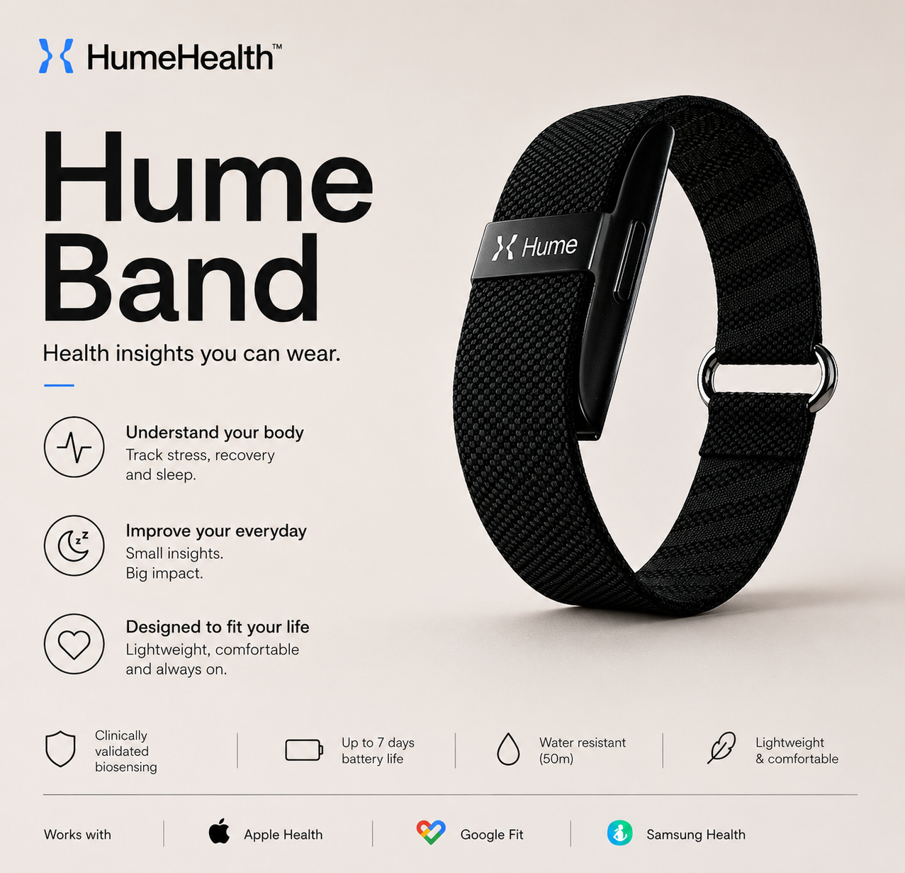 Hume Health Band